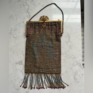 Antique Beaded Bag
